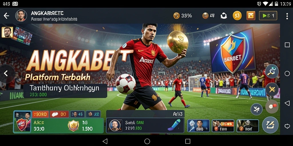 Tampilan screenshot utama ANGKABET yang menunjukkan pengalaman taruhan olahraga.