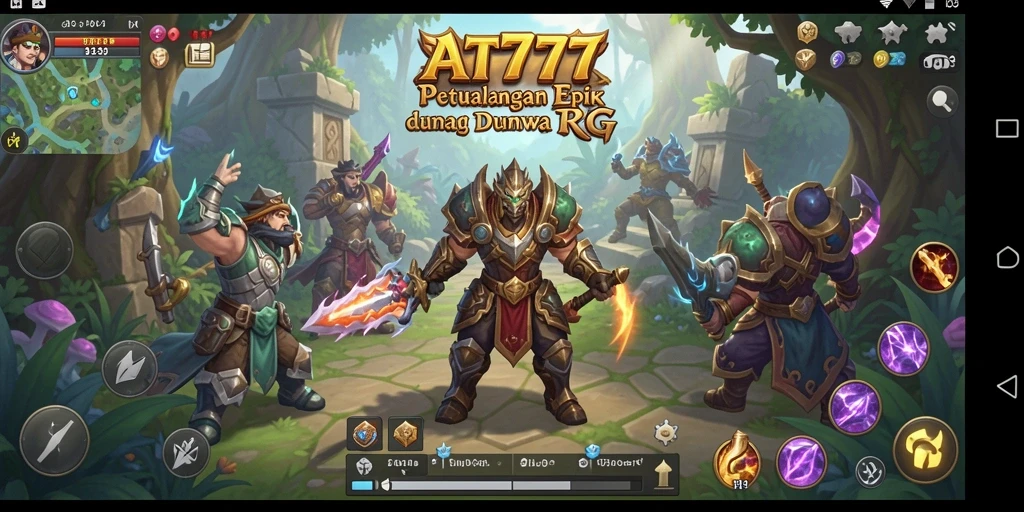 Tampilan gameplay AT777 yang menakjubkan dan penuh aksi.