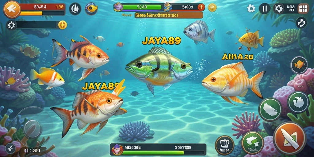 Tampilan gameplay JAYA89 yang penuh aksi Tembak Ikan.