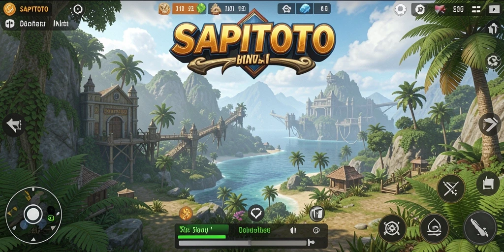 Tampilan menakjubkan dari gameplay <strong>SAPITOTO</strong> dalam dunia terbuka.